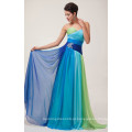 Grace Karin Elegant Design Ombre Strapless Sweetheart Chiffon Long Plus Size Prom Dress CL6069-1 #